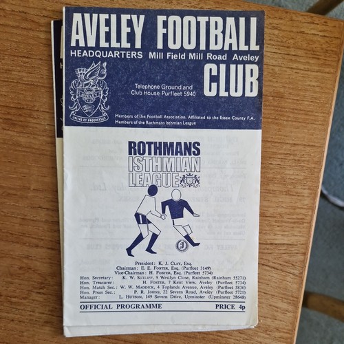 1977 aveley bromley - 1977/78,