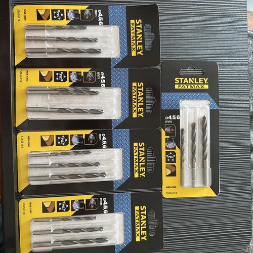 Stanley 3pc fatmax drill bit - stanley,