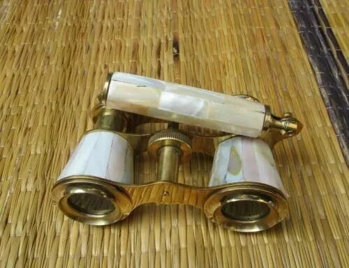 Mother pearl handle brass - pearl,