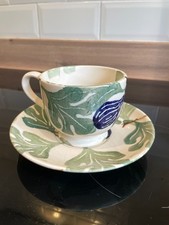 Emma Bridgewater Figs and Leaves Tea Cup and Saucer