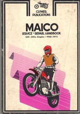MAICO 250 360 400 450 501 MOTOCROSS & ENDURO CLYMER WORKSHOP MANUAL 1968-1975