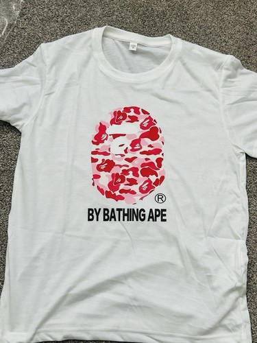 Bape men white short sleeve - white,
