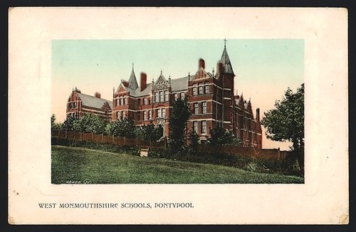 Postcard pontypool west - postcard, of