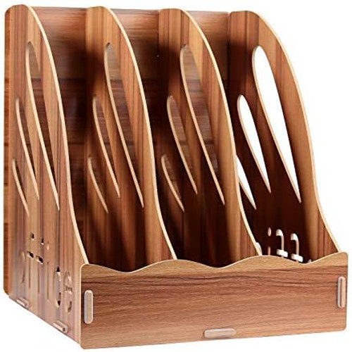 Triple magazine rack - magazine, files