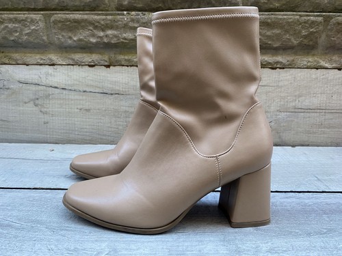 Beige soft faux leather - soft,