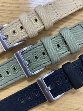 Canvas Fabric Watch Strap-