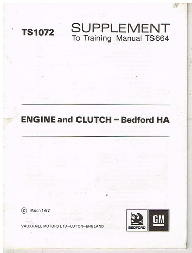 Bedford 1159 1256cc - bedford, ha