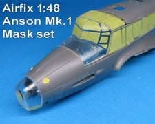 Mask set for Airfix 1/48 Avro