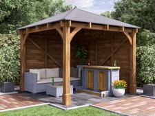 Dunster House Bar Gazebo 3x3m