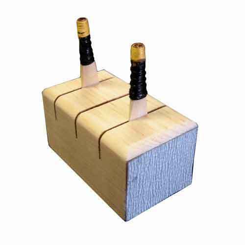 Reed block for - block, bagpipe
