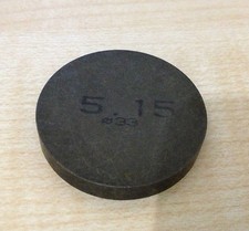 New Fiat X19 X1/9 128 Lancia Valve Tappet Shim - 5.15 mm Thick - 33mm Diameter