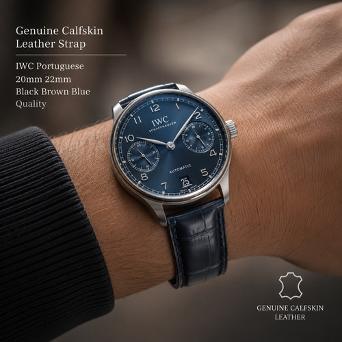 Genuine calfskin leather - calfskin, strap
