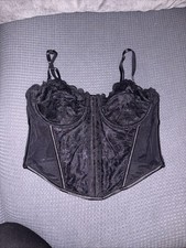 36B Black Corset Primark