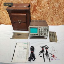 HAMEG HM203-6 20 MHz OSCILLOSCOPE WITH LEATHER BAG