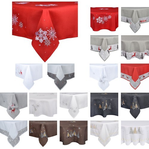 Christmas tablecloth - christmas,
