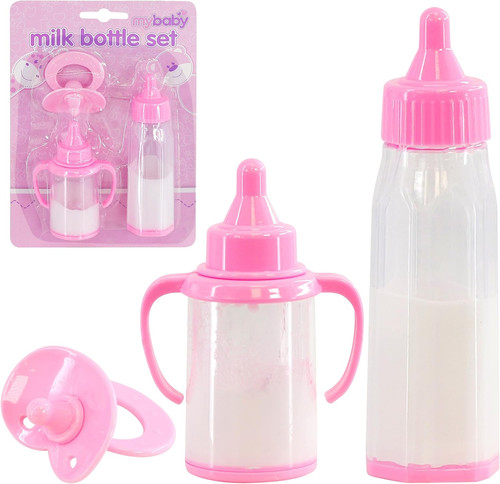 Magic milk bottle cup - milk, and
