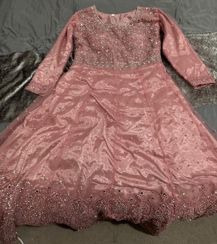 Baby pink anarkali - pink, size