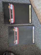 Lancia Range Brochure Poster - 1982