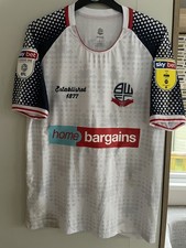 BOLTON WANDERERS FC - MATCH WORN SHIRT