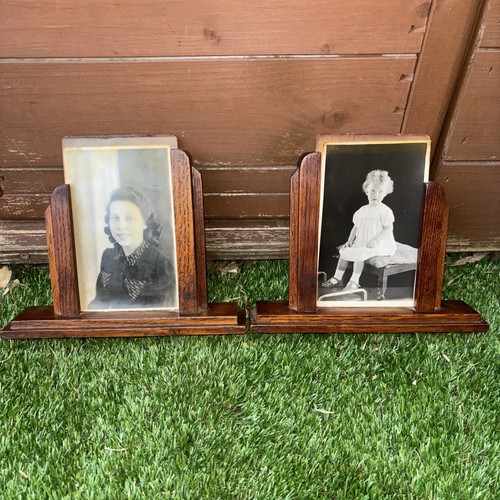 Vintage art deco - deco, oak