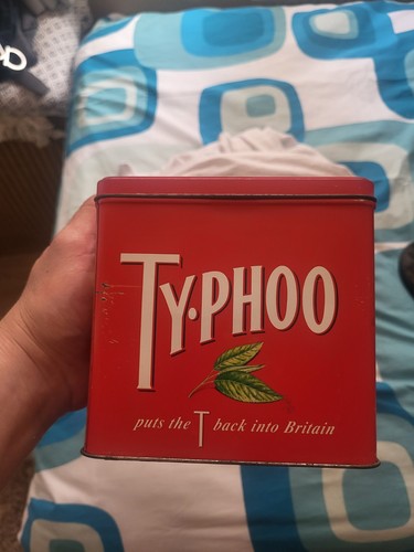 Typhoo tin - typhoo,