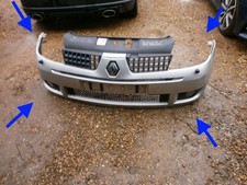 Clio 182 172 RS Sport GENUINE ORIGINAL BUMPER WASHER JETS FOGLIGHTS GRILLES 49k