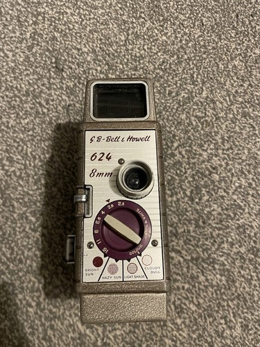 Bell howell 624 8mm - howell,