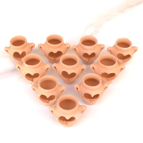 Miniature terracotta jars - miniature,