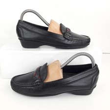 Pavers Womens Shoes UK 4 Black