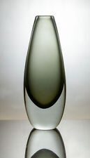 Large 10.25" Vintage Stromberg Swedish Art Glass Vase by Gunnar Nylund 1950s MCM