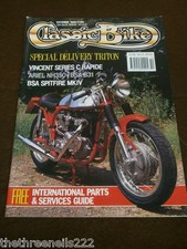 CLASSIC BIKE #117 - VINCENT SERIES C RAPIDE - OCT 1989