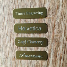 Engraved Plaque / Plate with