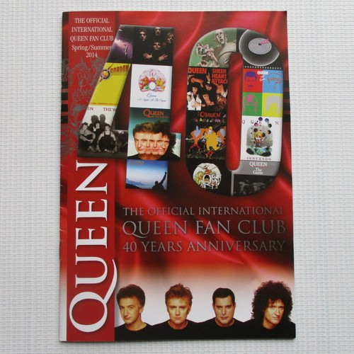 Queen fan club magazine - queen,