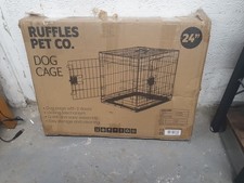 Ruffles Pet Co Dog Cage 24inch