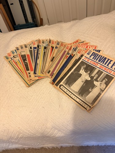 Private eye vintage magazines - private,
