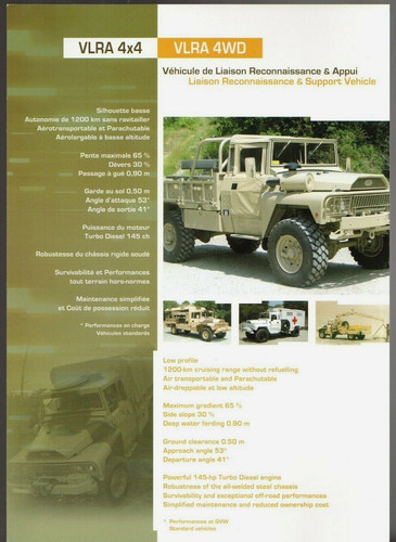 Acmat vlra 4x4 military - acmat,