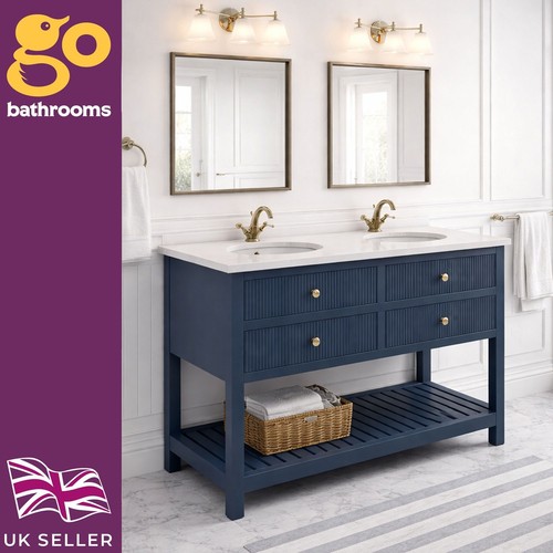 1200mm blue bathroom vanity - blue,