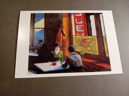 Edward hopper art postcard - hopper,