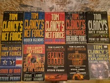 Tom Clancy Net Force Bundle x 10 - Paperback