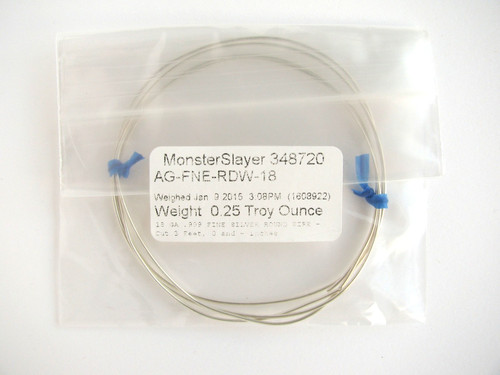 999 fine silver wire - silver, 18