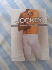 Jockey Thermal Y-front Long John 999 black Trouser/underpants Cotton size 4XL