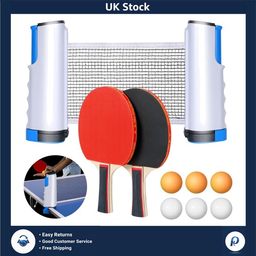 Pro table tennis paddle net - table, &