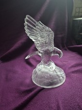 Boutique Crystal d'Arques Eagle w/Fish In Talons  Genuine Lead Crystal France