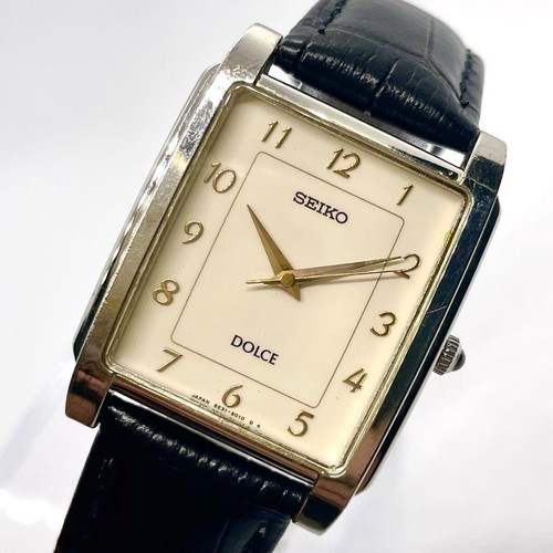 Seiko dolce tank gold - tank,