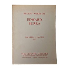 Recent Works By Edward Burra