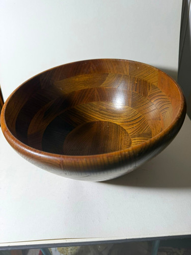 Round wooden serving - round,