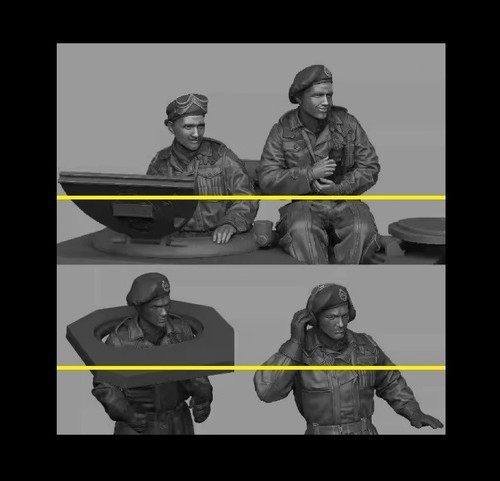 Scale british ww2 resin - scale,