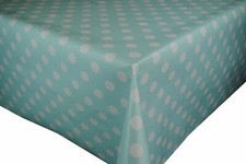 Duckegg Blue Spot PVC Vinyl