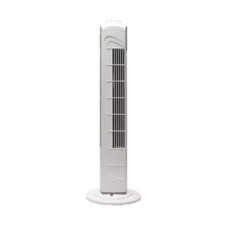 Q Connect 30" inch Tower Fan Oscillating 90 Degrees 3 Speed Free Standing Home
