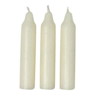 White candles bundle 6 - white,